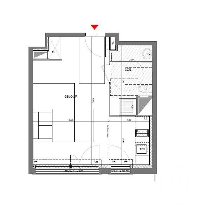 Appartement F1 à vendre - 1 pièce - 31.0 m2 - ST OUEN - 93 - ILE-DE-FRANCE - Century 21 L'Ami Immobilier Conseil